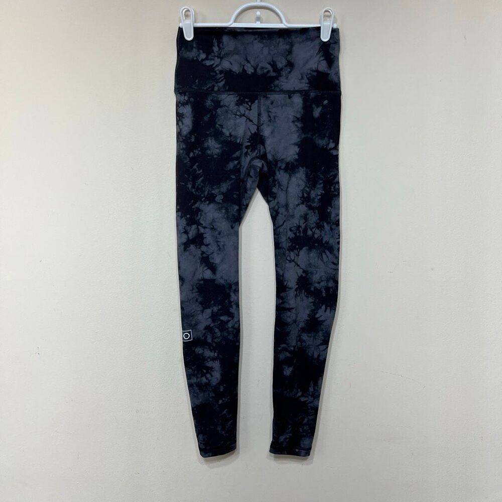 Fleo Black and Gray Leggings Small Women